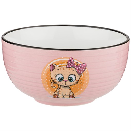 Салатник  коллекция "Милые котята" 700 мл 14,5*7,5 см - фото 286850