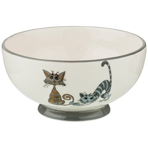 Салатник коллекция "Озорные коты" 500 мл 14,5*7.5 см - фото 287434