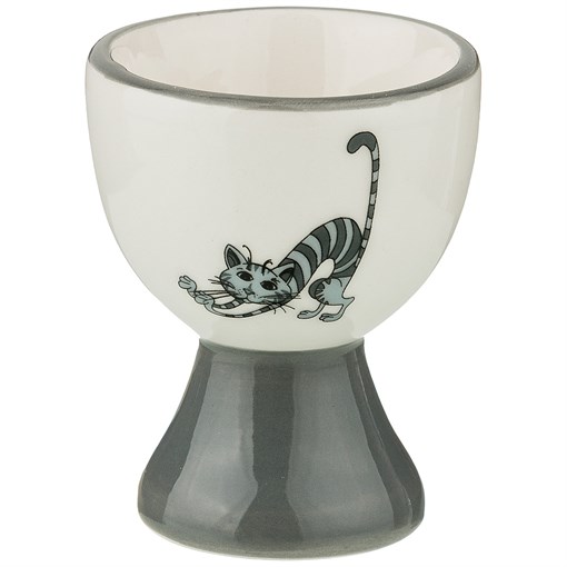 Набор из 2-х подставок под яйцо коллекция "Озорные коты" 5*5*7 см - фото 287436