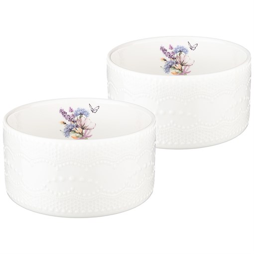 Набор салатников lefard "Прованс ажур" 2  шт 10*5 см - фото 287568