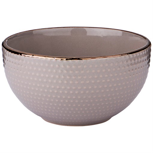 Салатник D=14 см объем 620 мл коллекция "Ностальжи" цвет:дымчатый - фото 287609