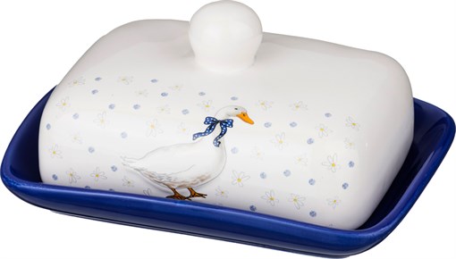 Масленка "Чешский гусь" 17,5*13,5*9 см - фото 288783