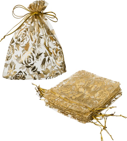 Комплект мешочков из 10  шт 13*18 см - фото 289230