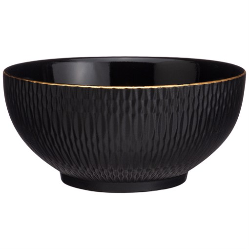 Салатник bronco "Crocus" 11,5*5,5 см 250 мл черный - фото 289646