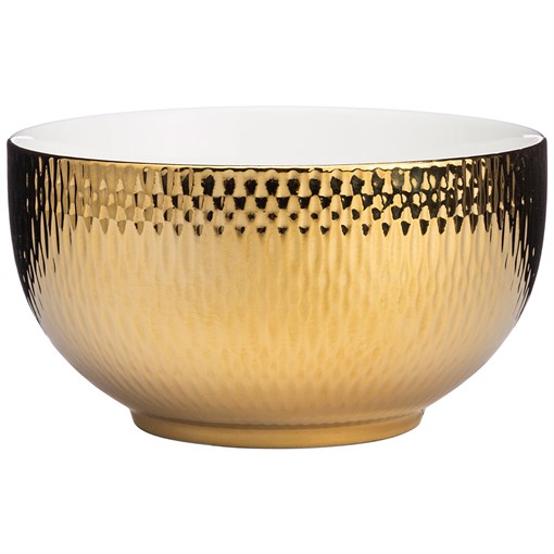 Салатник bronco "Crocus" 15*8 см 850 мл золотой - фото 289658