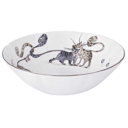 Салатник "Котики" D=14 см - фото 289992