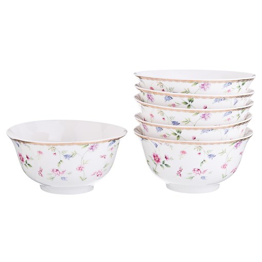 Набор салатников "Мускари", 6 шт, D=13,5 см - фото 290154