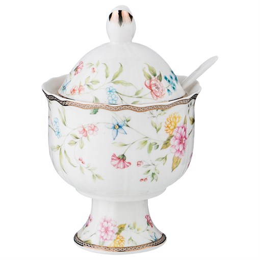 Сахарница на ножке 300 мл 11*11*16 см - фото 290160