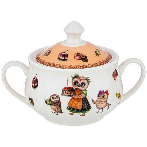 Сахарница "Совушки" 500 мл - фото 292261
