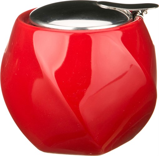 Сахарница 300 мл красная - фото 294538