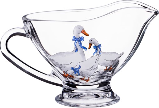 Соусник "Гуси" 170 мл без упаковки - фото 294824