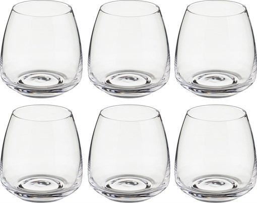 Набор стаканов для виски из 6  шт "Alizee/anser" 400 мл H=9,5 см - фото 296948