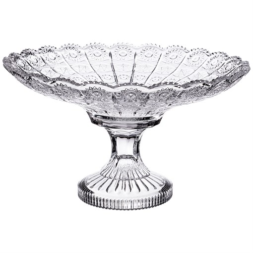 Фруктовница на ножке "Muza crystal" 27*27*16 см - фото 297733