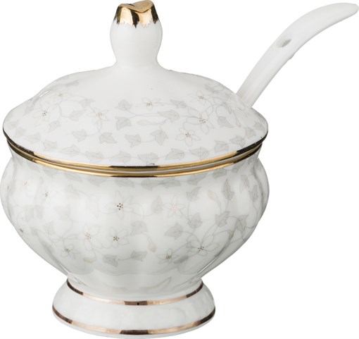 Соусник с ложкой "Вивьен" 120 мл 9*7,5 см - фото 298596
