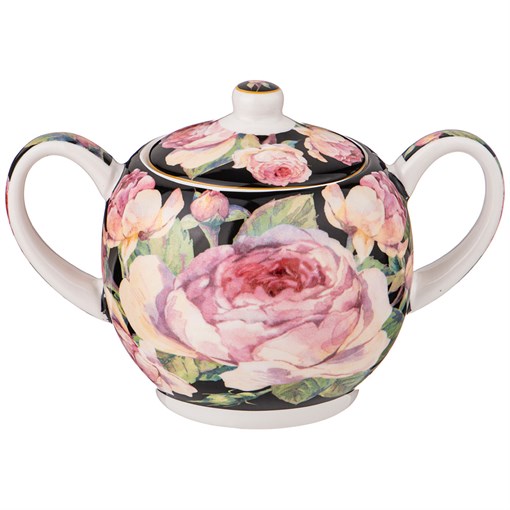 Сахарница lefard "Винтаж" 400 мл черная - фото 301097