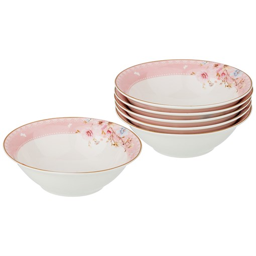 Набор салатников "Онфлёр" из 6  шт D=14 см - фото 301369