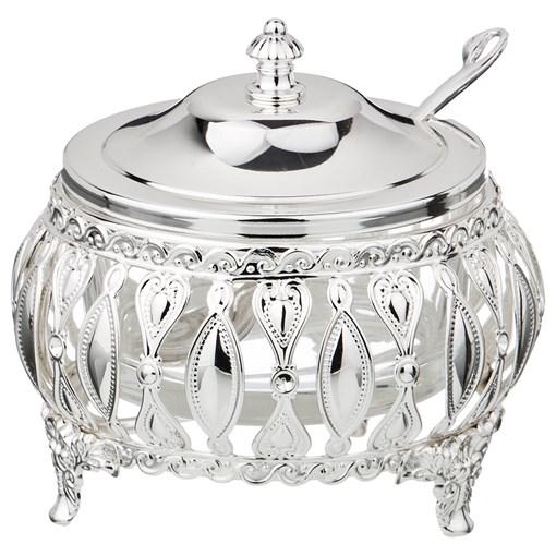 Сахарница c ложкой  225 мл - фото 302864