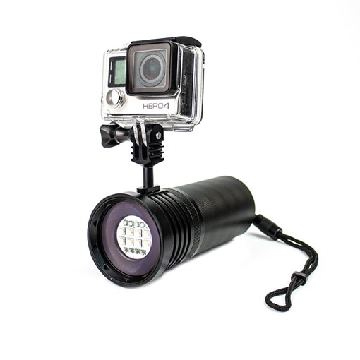 Фонарь дайвинговый Ferei Shine W167 8 x CREE XM-L2 холодный (ShineV20) - фото 309921