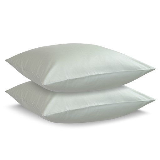 Набор из двух наволочек из сатина мятного цвета из коллекции wild, 70х70 см - фото 316133