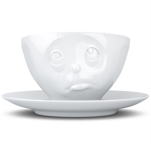 Чайная пара tassen oh please 200 мл белая - фото 327058