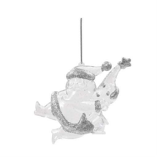 Украшение новогоднее "Дед Мороз", L8 W1 H12,5 см - фото 329347