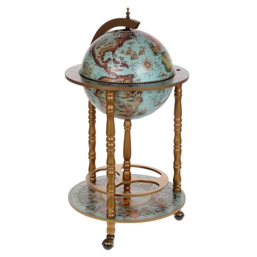 Глобус-бар, L47 W47 H90.5 см - фото 329369