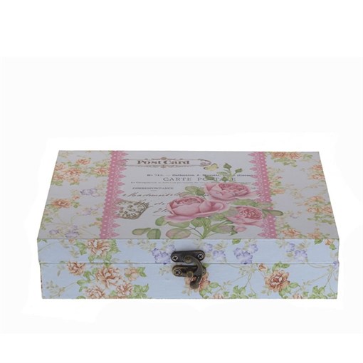 Шкатулка, L24 W17 H5,5 см - фото 330372