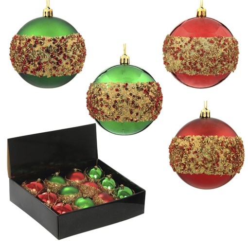 Украшение новогоднее Шар "Сказочный Сатурн", набор из 12 шт, L35 W28 H21 D8 см - фото 330823