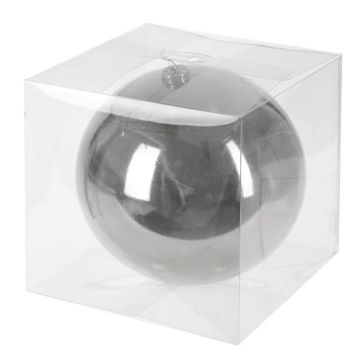 Украшение новогоднее Шар "Серебряное сияние", L25 W25 H25 D25 см - фото 331253