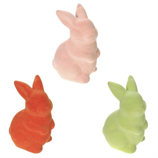 Фигурка декоративная "Заяц",  L14 W11 H16,5 см, 3в. - фото 331510