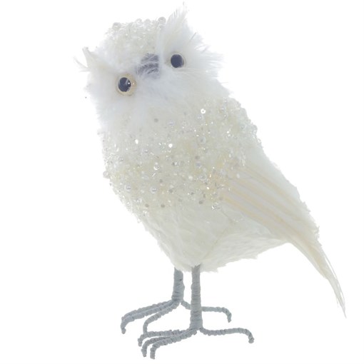 Фигурка декоративная "Сова", L27 W10 H24 см - фото 335354