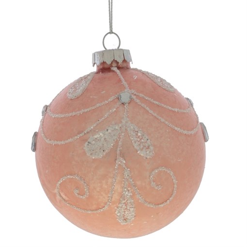 Украшение новогоднее "Шар", D8 см - фото 335557
