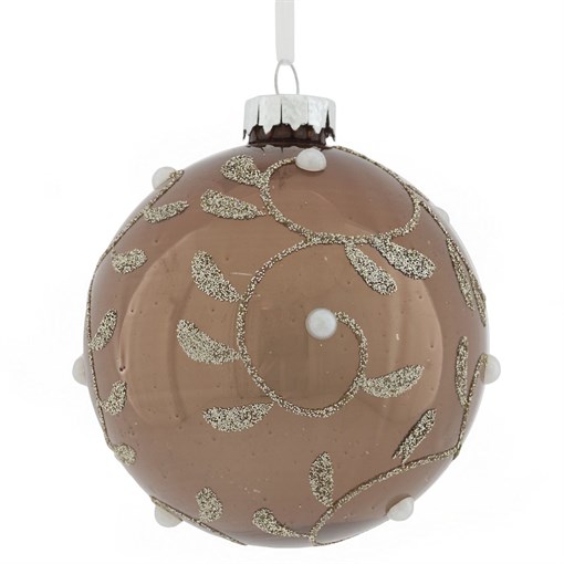 Украшение новогоднее "Шар", D10 см - фото 335573