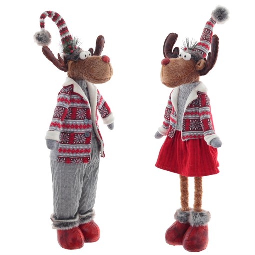 Игрушка набивная "Олень", L32 W18 H101 см, 2в. - фото 335694