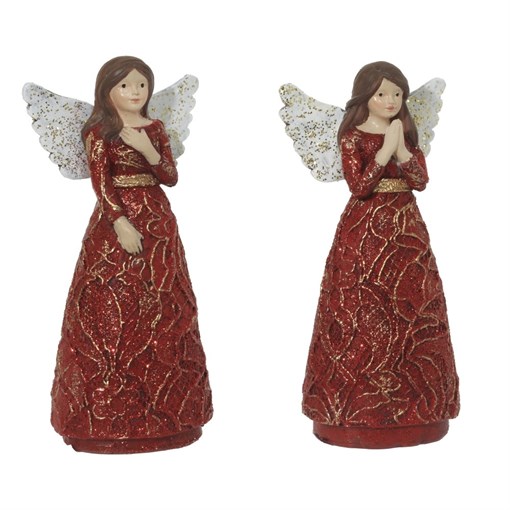 Фигурка декоративная "Ангел", L5,5 W4 H11 см, 2в. - фото 335826