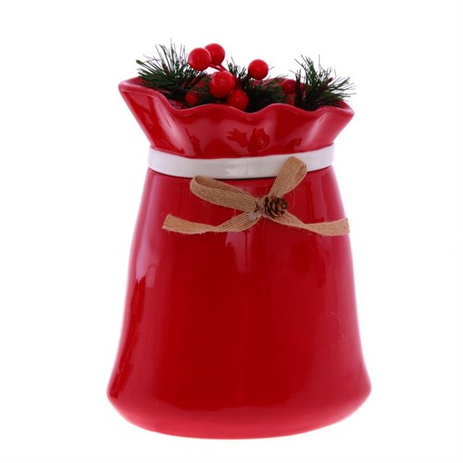 Изделие декоративное "Новогодняя композиция", 1850 мл, L18 W11 H26 см - фото 336261