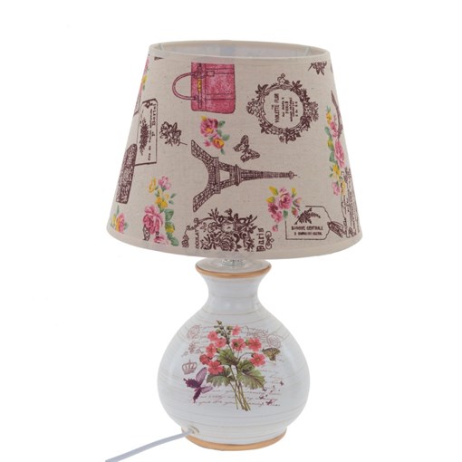 Светильник, L22,5 W22,5 H36 см, Е14, шнур 1,2 м - фото 340278