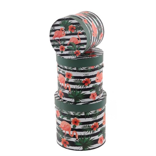 Коробка подарочная, набор из 3-х шт, L18 W18 H17 см - фото 341061