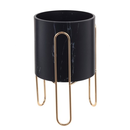 Кашпо, L12 W11,5 H19,5 см - фото 342032