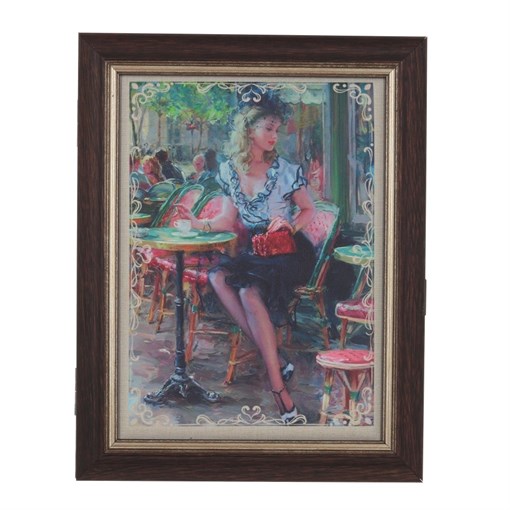 Ключница, L22 W5 H28 см - фото 343265