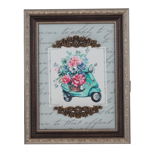 Ключница, L22 W5 H28 см - фото 343321