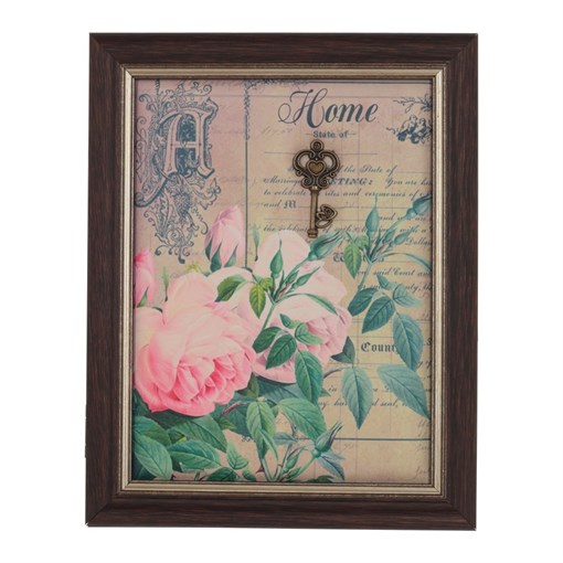 Ключница, L22 W5 H28 см - фото 343329