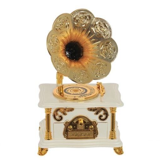 Изделие декоративное "Граммофон" (музык.), L15 W14 H26 см - фото 344439