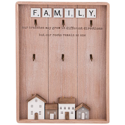 Ключница коллекция "Home & family" 30*3*40 см - фото 345935