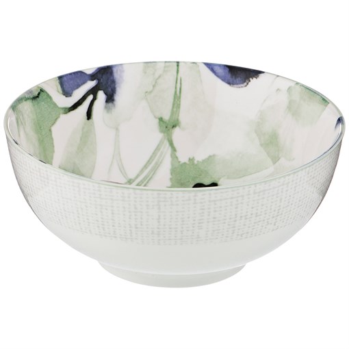 Салатник-тарелка суповая "Aquarelle" 16 см голубой - фото 348127