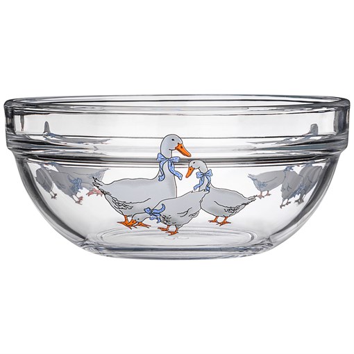 Салатник "Гуси" d17 см - фото 348399
