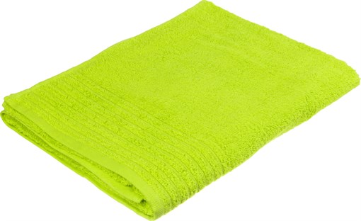 Полотенце 90*160 см , 100% хлопок, плотность 450 г/м2 цвет лайм - фото 353000
