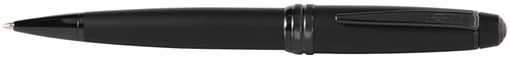 Шариковая ручка Cross Bailey Matte Black Lacquer. Цвет - черный. - фото 353514