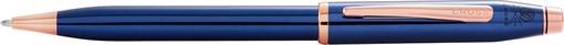 Шариковая ручка Cross Century II Translucent Cobalt Blue Lacquer - фото 353596