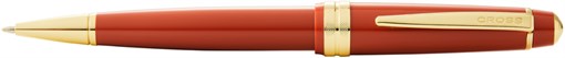 Шариковая ручка Cross Bailey Light Polished Amber Resin and Gold Tone - фото 353741